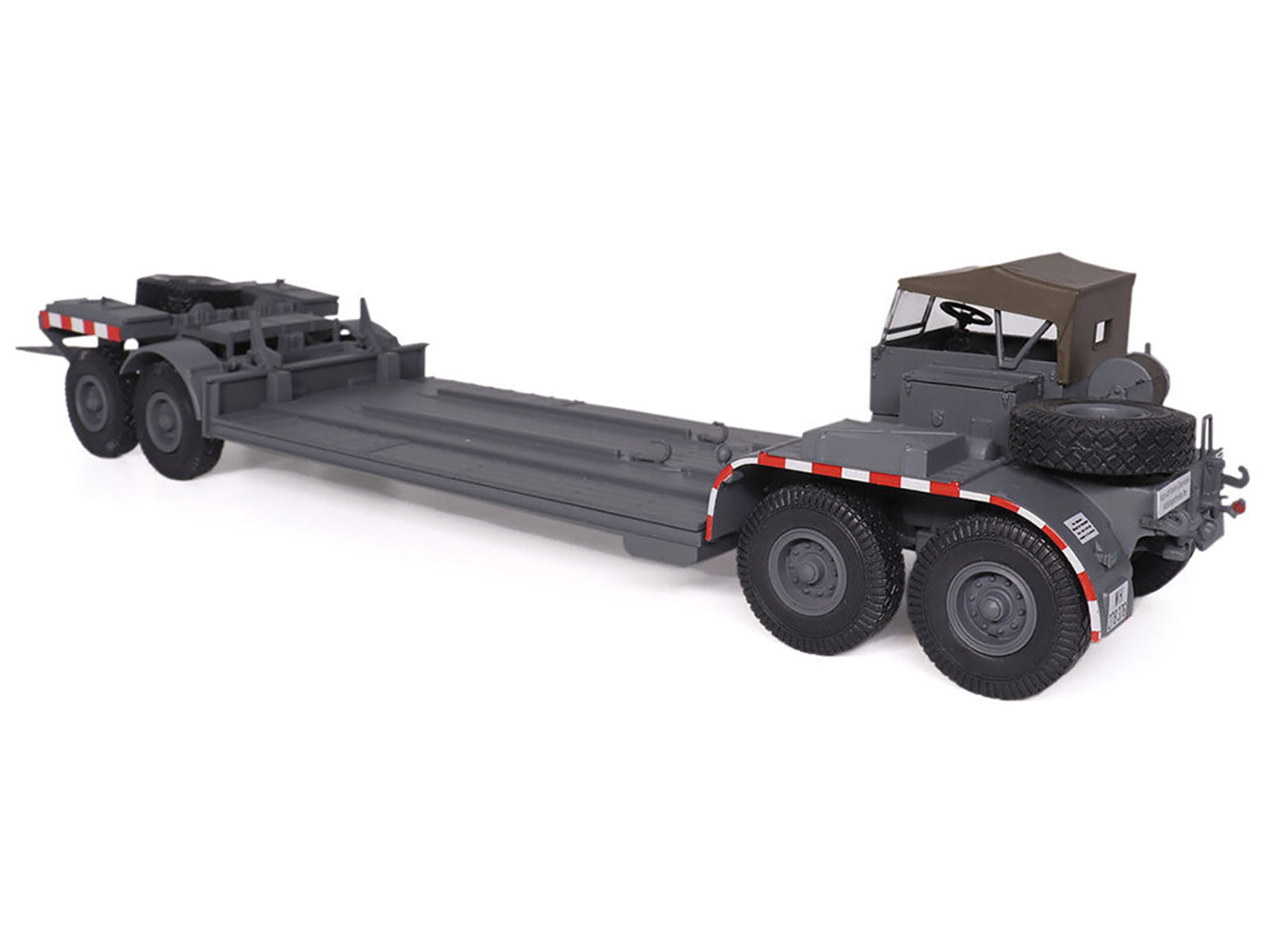 SD.AH. 116 22-Ton Tank Transporter Gray "German Army" 1/43 Diecast Model by Militaria Die Cast - image 3