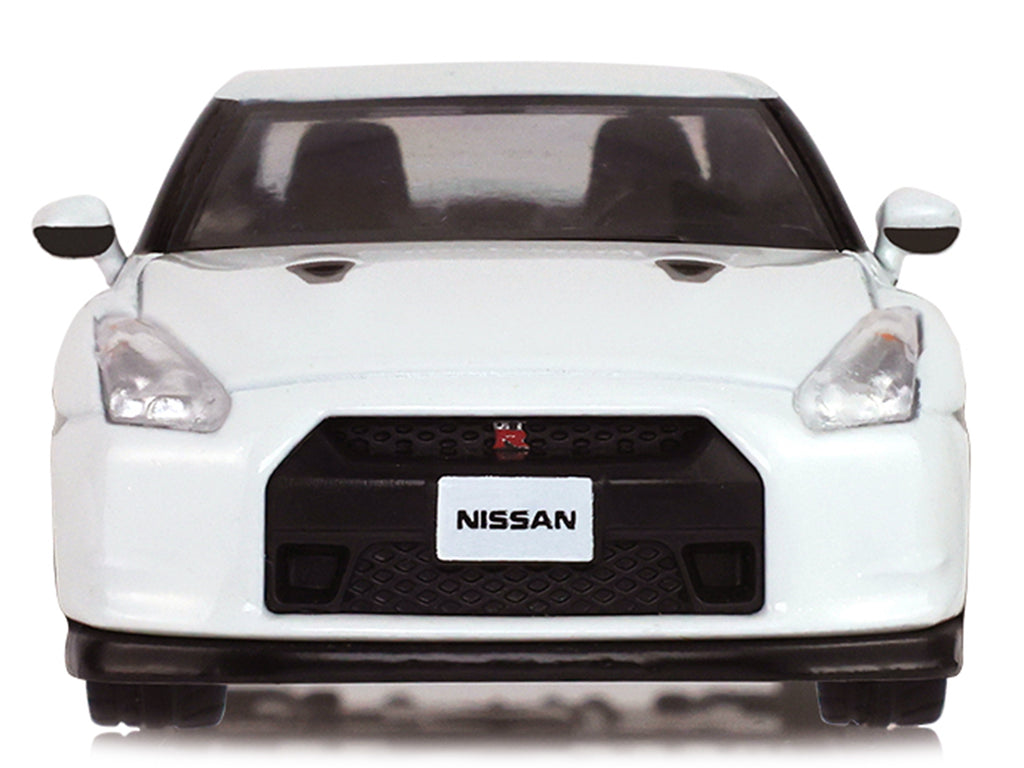 2007 Nissan GT-R (R35) Pearl White with Gold Wheels "Tokyo Torque" Series 10 1/64 Diecast Model Car by Greenlight - image 4