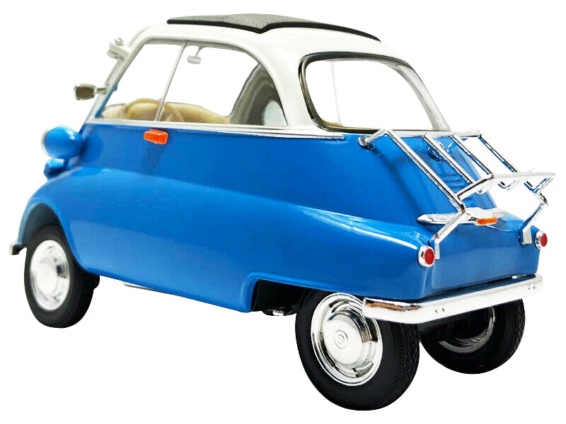 BMW Isetta Blue and White "NEX Models" 1/18 Diecast Model Car by Welly - image 2