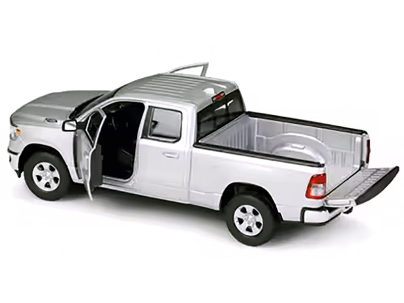 2019 RAM 1500 Pickup Truck Silver Metallic "NEX Models" Series 1/27 Diecast Model Car by Welly - image 3