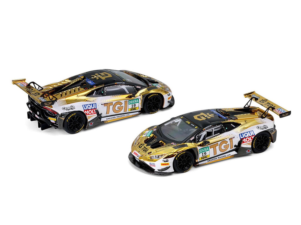 Lamborghini Huracan GT3 Evo2 #19 Luca Engstler "TGI Team" "DTM (Deutsche Tourenwagen Masters)" (2025) 1/64 Diecast Model Car by Trends Hobby - image 4