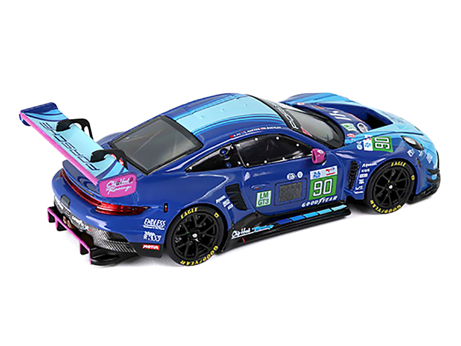 Porsche 911 GT3 R (992) #90 Antares Au - Klaus Bachler - Loek Hartog "Manthey" "24 Hours of Le Mans" (2024) 1/64 Diecast Model Car by Trends Hobby