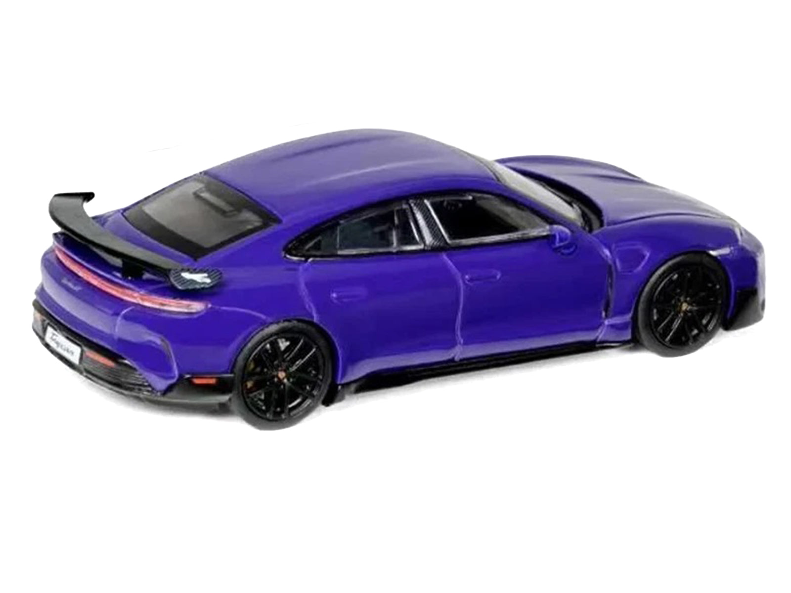 Porsche Taycan Turbo GT Purple 1/64 Diecast Model Car by Trends Hobby - image 4