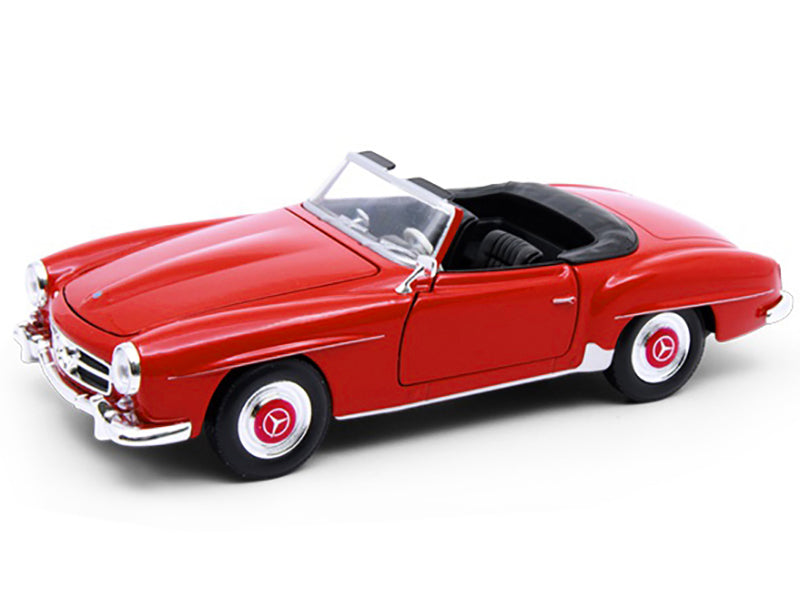1955 Mercedes-Benz 190 SL Red "NEX Models" Series 1/24 Diecast Model Car by Welly - image 2