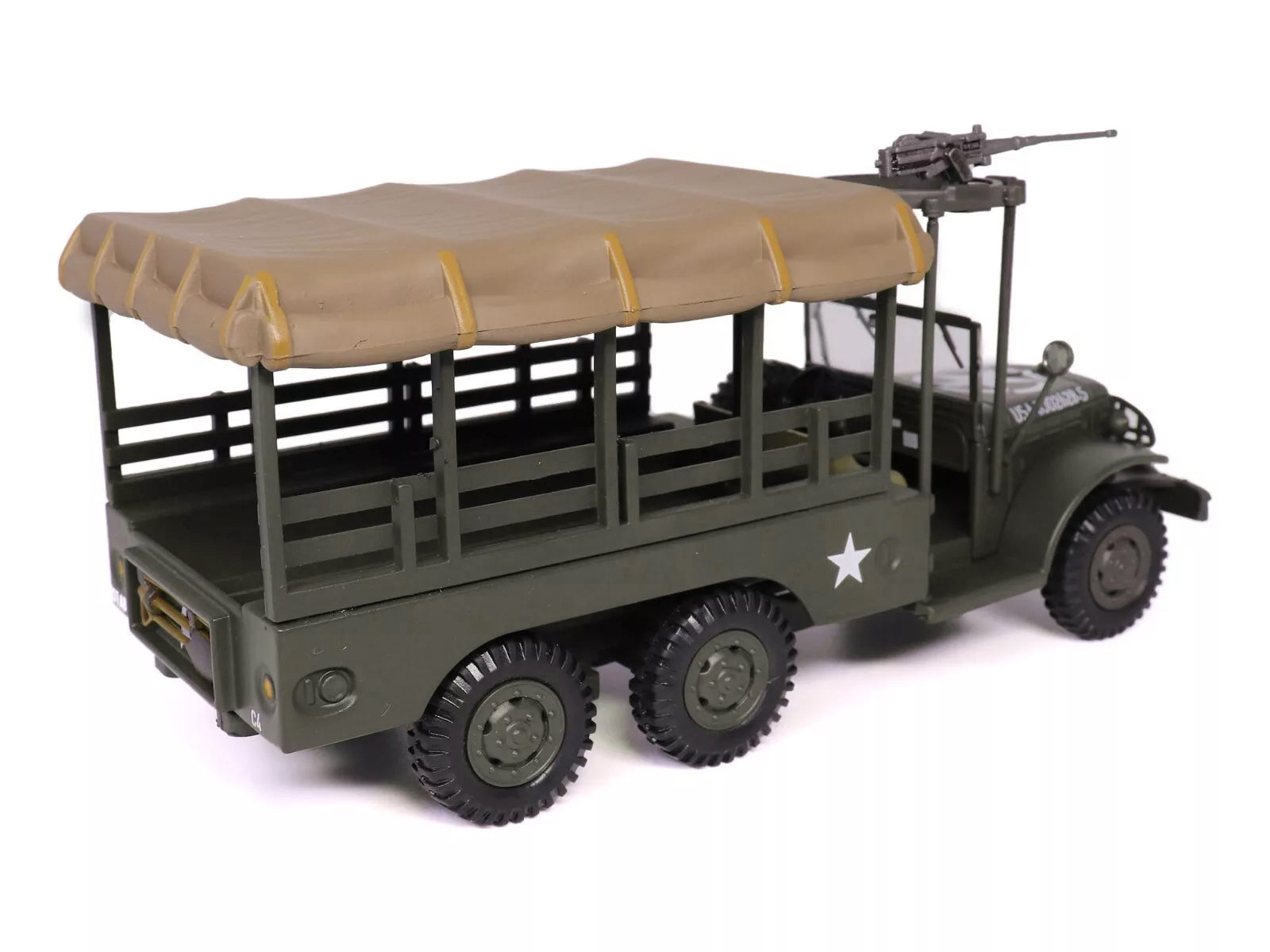 Dodge WC63 Weapons Carrier with Canvas Top Olive Drab "United States Army" 1/43 Diecast Model by Militaria Die Cast - image 2