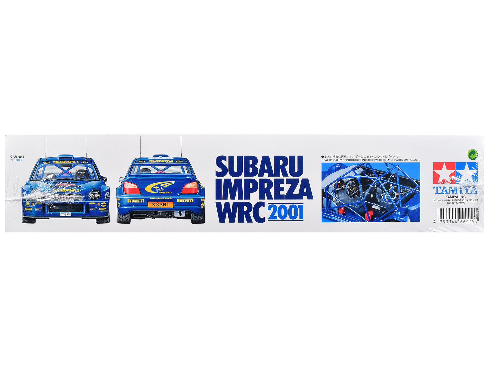 Model Kit Subaru Impreza "WRC" (2001) 1/24 Scale Model by Tamiya - image 3