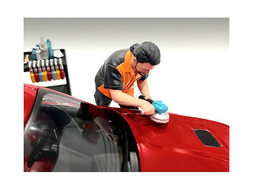 "Detail Masters" Figure 4 (Buff & Wax) for 1/24 Scale Models by American Diorama - image 2