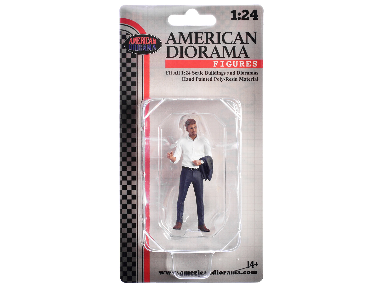 "Gentlemen's Club" Figure 1 for 1/24 Scale Models by American Diorama - image 3