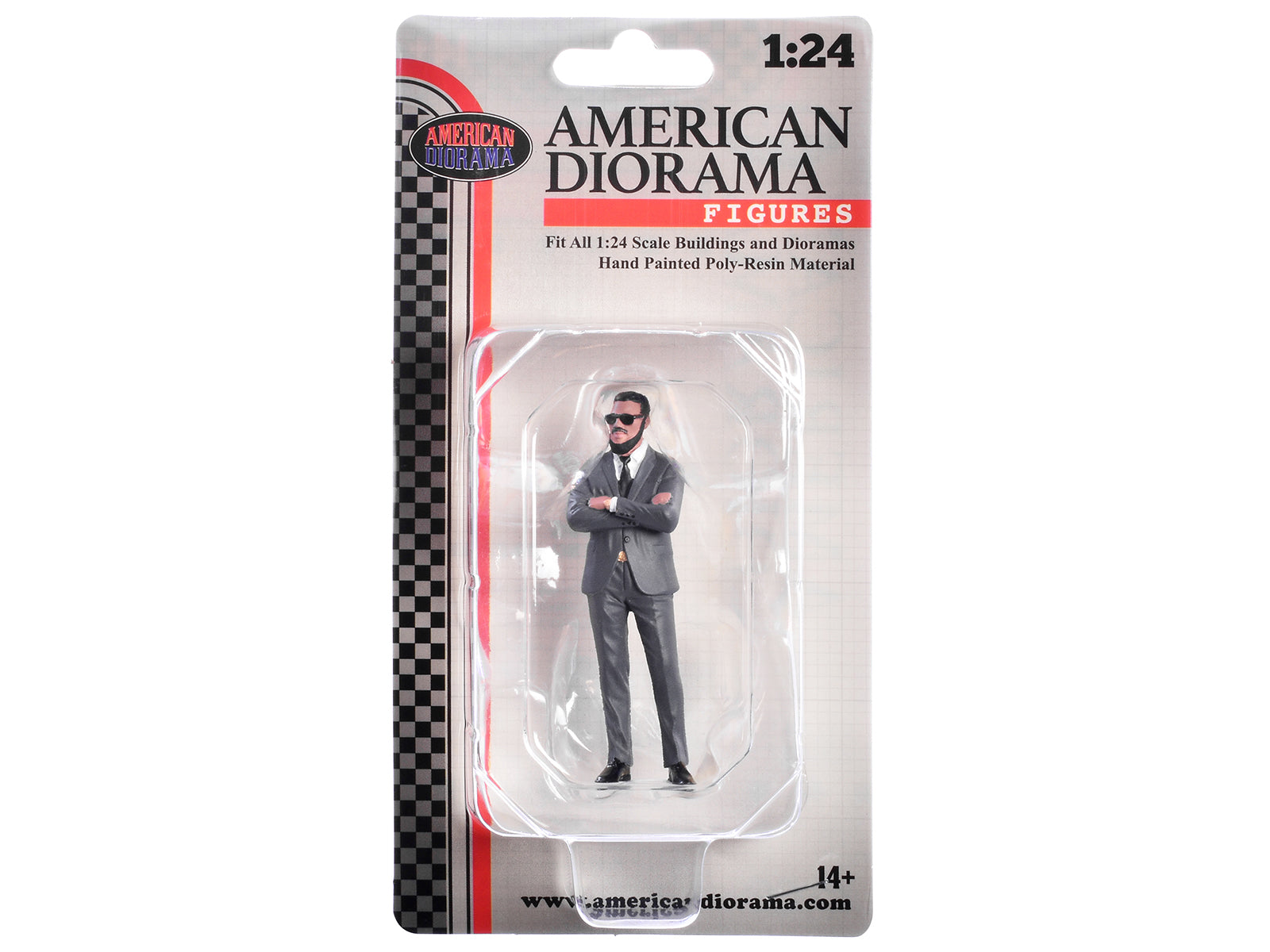 "Gentlemen's Club" Figure 2 for 1/24 Scale Models by American Diorama - image 2