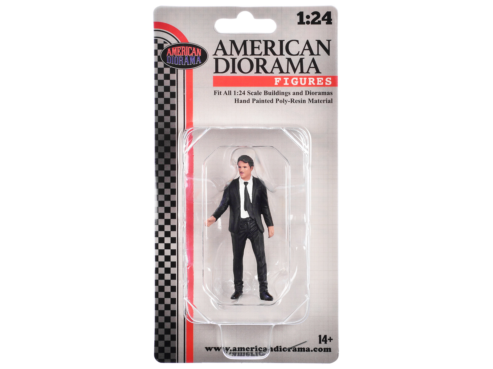 "Gentlemen's Club" Figure 3 for 1/24 Scale Models by American Diorama - image 2