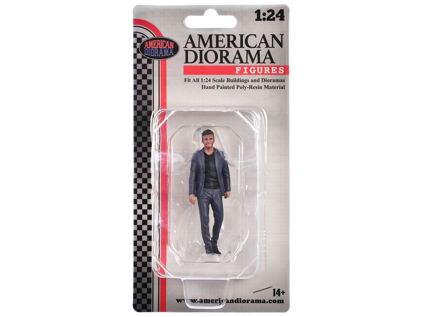 "Gentlemen's Club" Figure 4 for 1/24 Scale Models by American Diorama - image 2