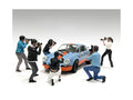 "Photographers" 6 piece Figure Set for 1/24 Scale Models by American Diorama