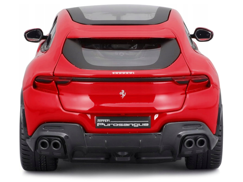 Ferrari Purosangue Red with Sunroof "Race + Play" Series 1/24 Diecast Model Car by Bburago - image 4