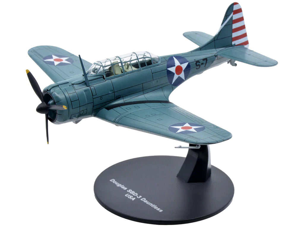 Douglass SBD-3 Dauntless Bomber Plane (United States Navy 1938) 1/72 Diecast Model by Warbirds of WWII - image 3