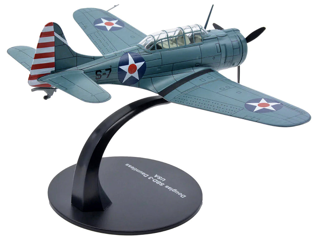 Douglass SBD-3 Dauntless Bomber Plane (United States Navy 1938) 1/72 Diecast Model by Warbirds of WWII - image 4