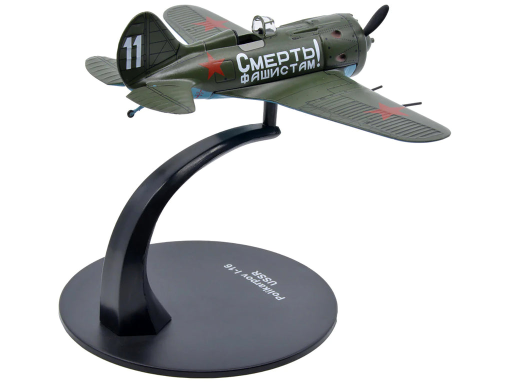 Polikarpov I-16 Fighter Plane (USSR 1933) 1/72 Diecast Model by Warbirds of WWII - image 4