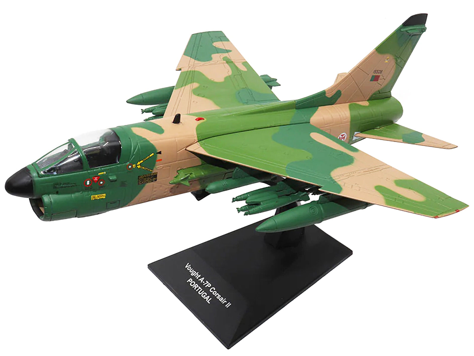 Vought A-7P Corsair II Attack Aircraft "Portugal" 1/72 Diecast Model by Militaria Die Cast - image 3