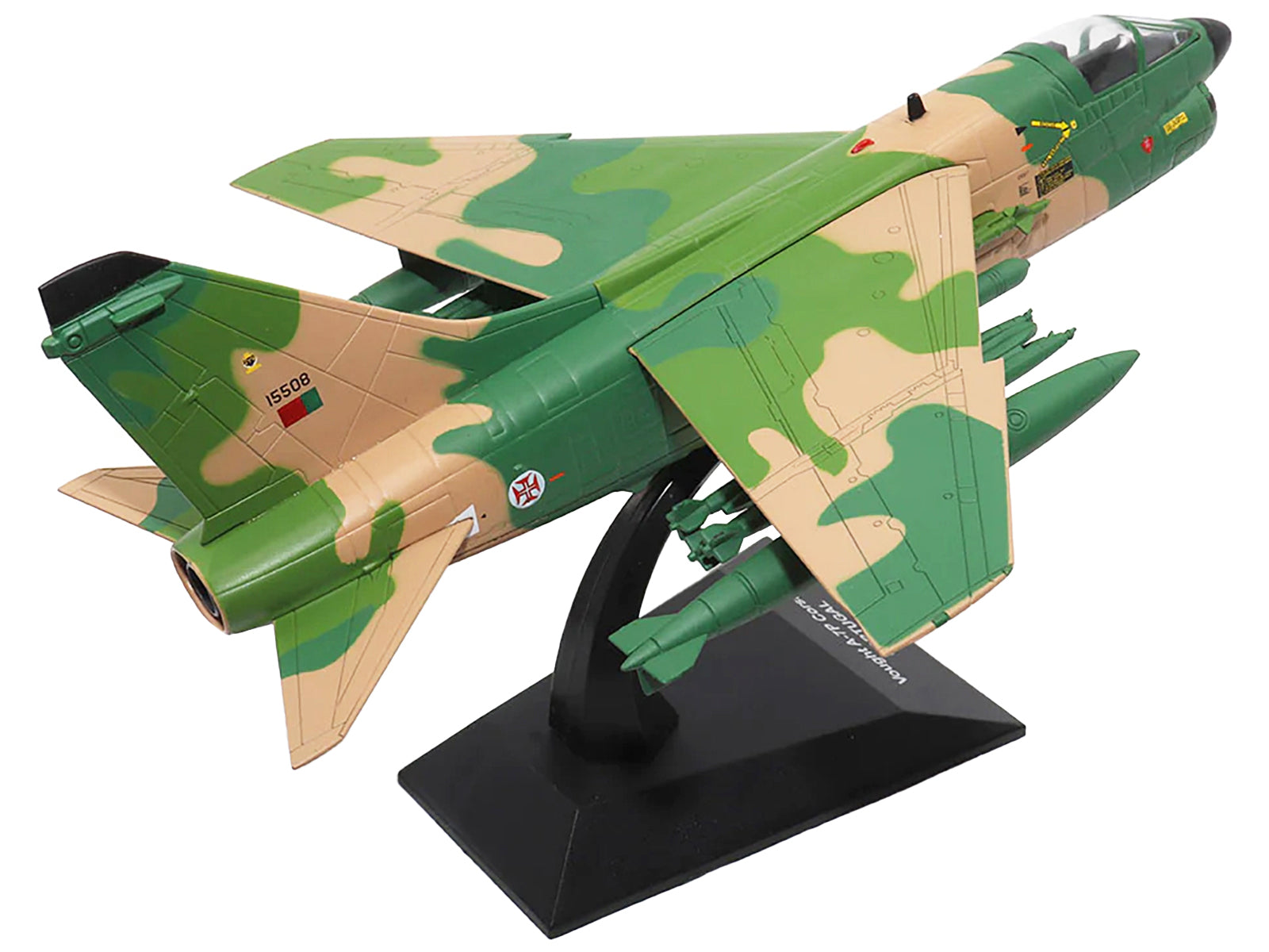 Vought A-7P Corsair II Attack Aircraft "Portugal" 1/72 Diecast Model by Militaria Die Cast - image 4