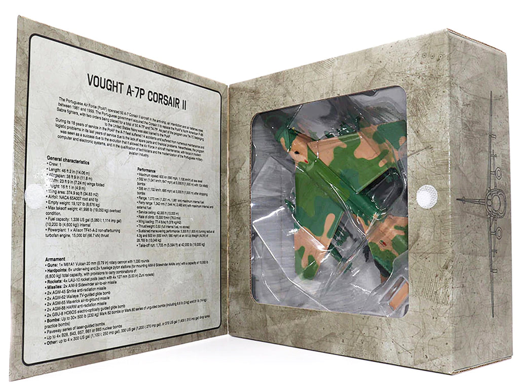 Vought A-7P Corsair II Attack Aircraft "Portugal" 1/72 Diecast Model by Militaria Die Cast - image 5