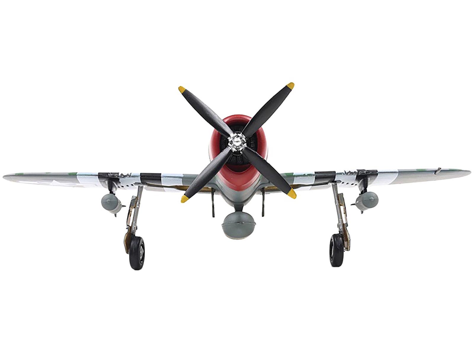 Republic P-47 Thunderbolt Fighter Aircraft "Lt. Col. Francis S. "Gabby" Gabreski" United States Army Air Forces 1/72 Diecast Model by Militaria Die Cast - image 3