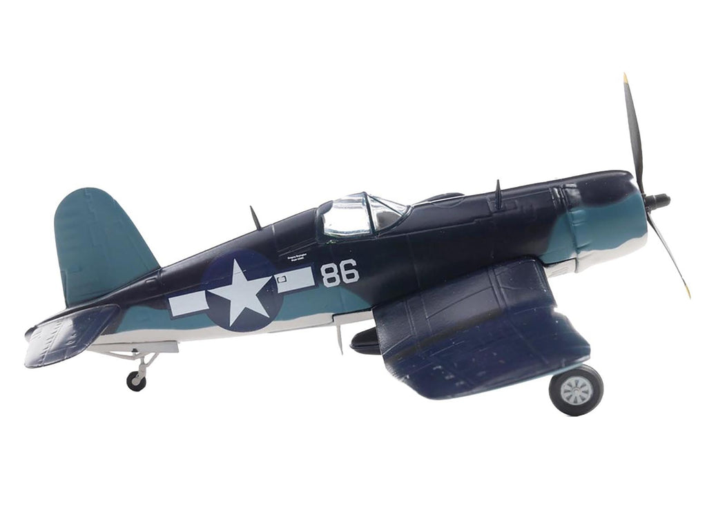 Vought F4U-1A Corsair Fighter Aircraft "Maj. Gregory "Pappy" Boyington VMF 214" United States Marine Corps 1/72 Diecast Model by Militaria Die Cast - image 2
