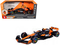 McLaren MCL38 #4 Lando Norris "OKX" Winner Formula One F1 "Miami GP" (2024) with Driver Figure "Race" Series 1/24 Diecast Model Car by Bburago