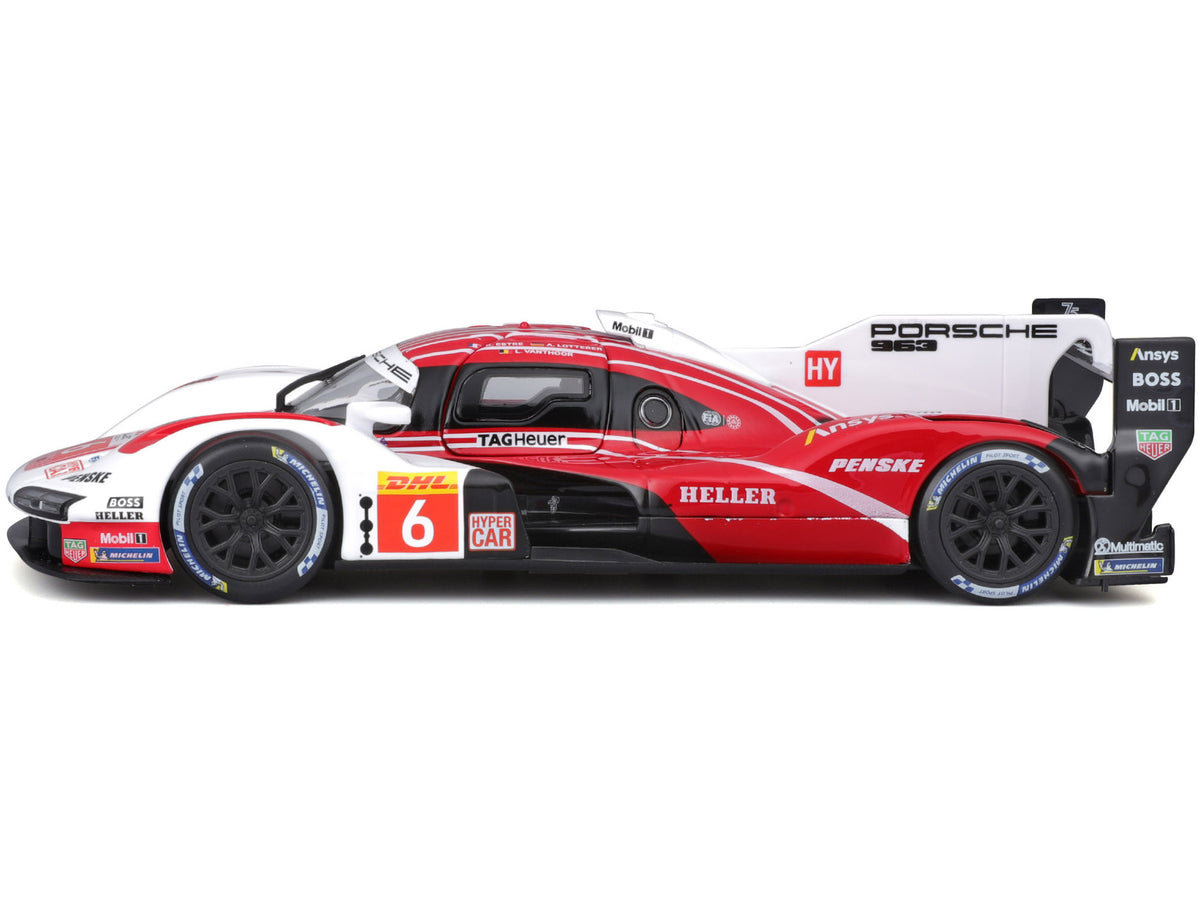 Porsche 963 #6 Kevin Estre - Andre Lotterer - Laurens Vanthoor "Porsche Penske Motorsport" Winner "FIA World Endurance Championship" (2024) 1/24 Diecast Model Car by Bburago - image 4