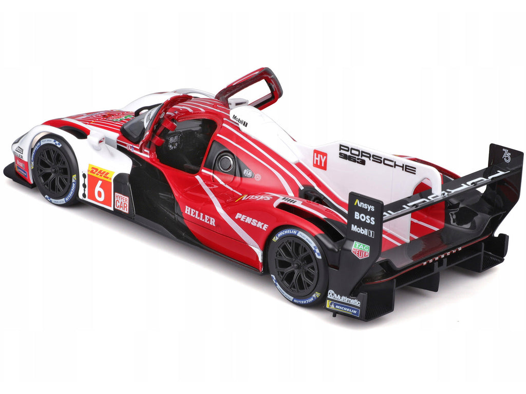 Porsche 963 #6 Kevin Estre - Andre Lotterer - Laurens Vanthoor "Porsche Penske Motorsport" Winner "FIA World Endurance Championship" (2024) 1/24 Diecast Model Car by Bburago - image 3