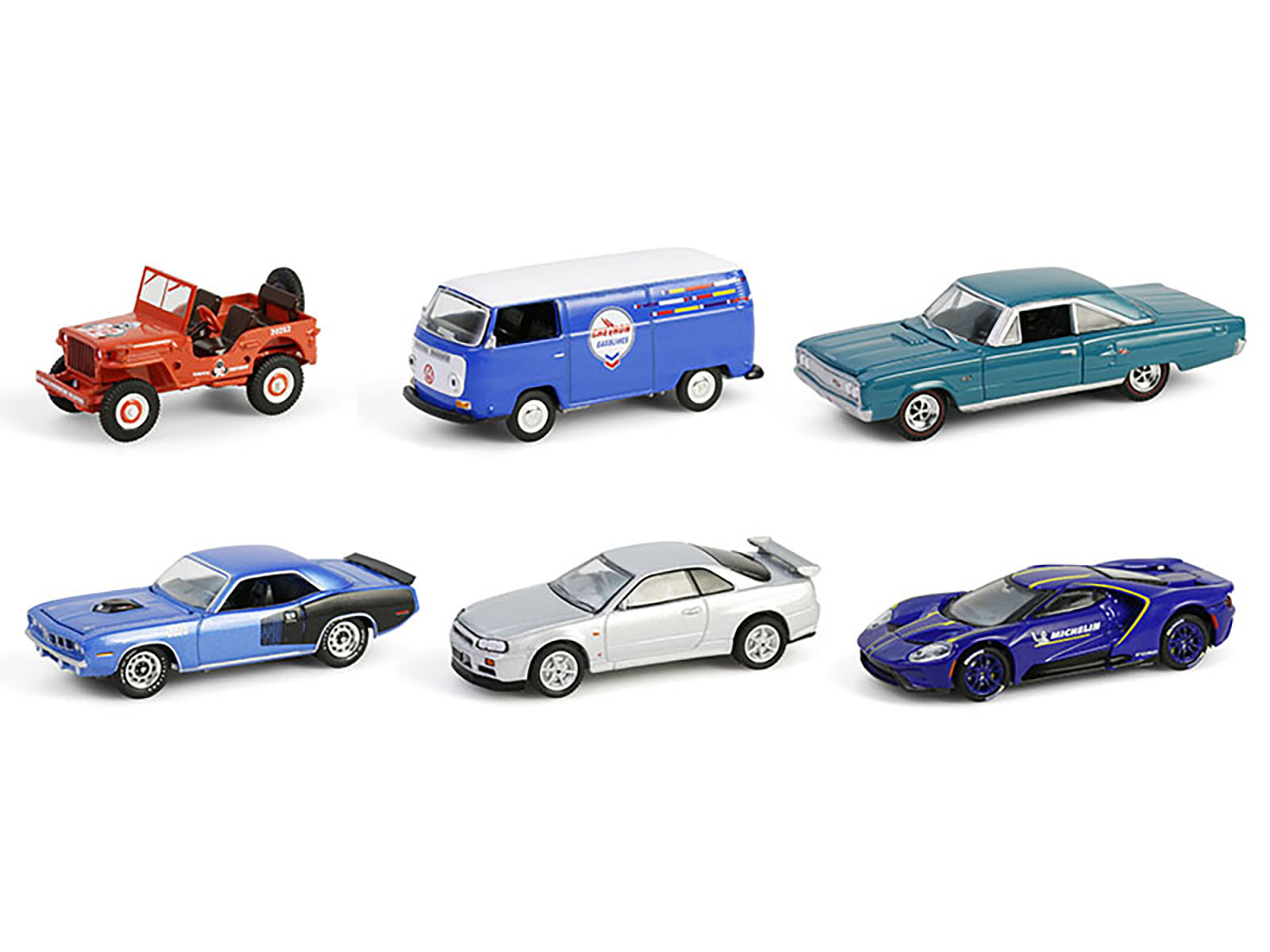 "Anniversary Collection" Set of 6 pieces Series 17 1/64 Diecast Model Cars by Greenlight - image 2