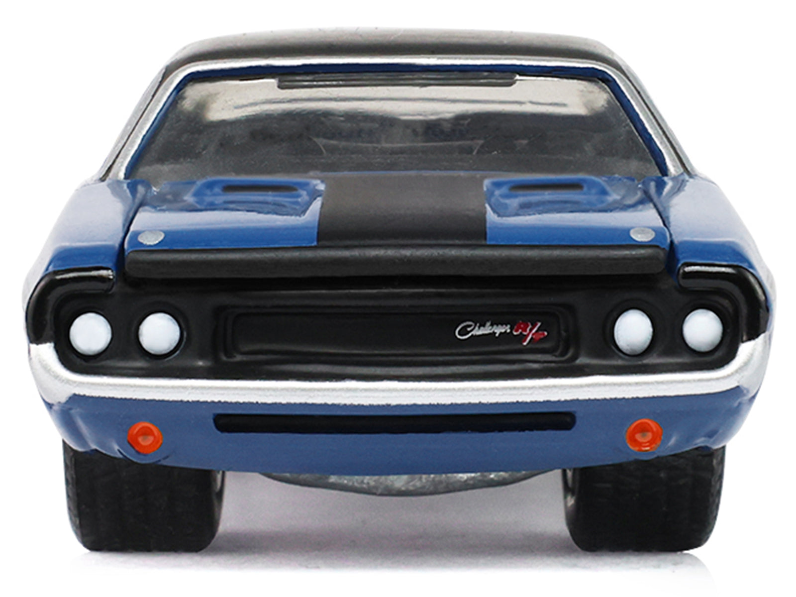 1970 Dodge Challenger Blue with Black Top "America 250 Edition" "Anniversary Collection" Series 18 1/64 Diecast Model Car by Greenlight - image 5