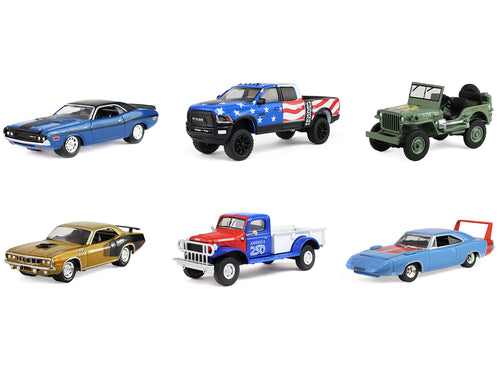 "Anniversary Collection" Series 18 Set of 6 pieces "America 250 Edition" 1/64 Diecast Model Cars by Greenlight - image 2
