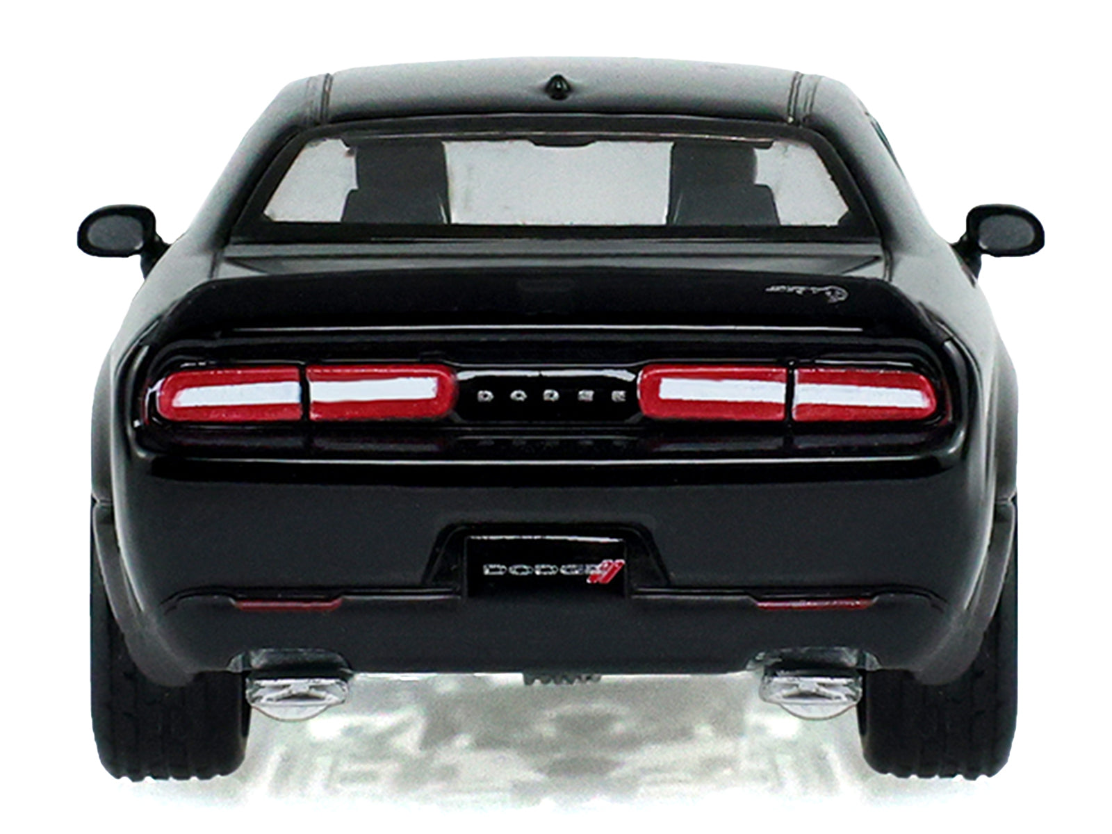 2017 Dodge Challenger SRT Hellcat Widebody Black "Black Bandit" Series 31 1/64 Diecast Model Car by Greenlight