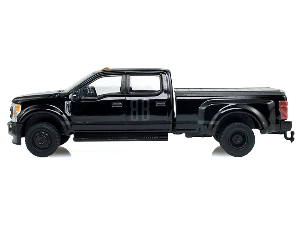 2020 Ford F-450 XL Super Duty Pickup Truck Black "Black Bandit" Series 31 1/64 Diecast Model Car by Greenlight