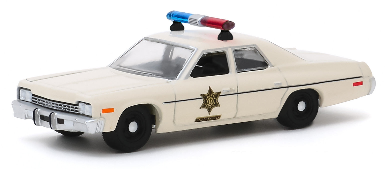 1975 Dodge Monaco Cream "Hazzard County Sheriff" "Hobby Exclusive" 1/64 Diecast Model Car by Greenlight - image 2