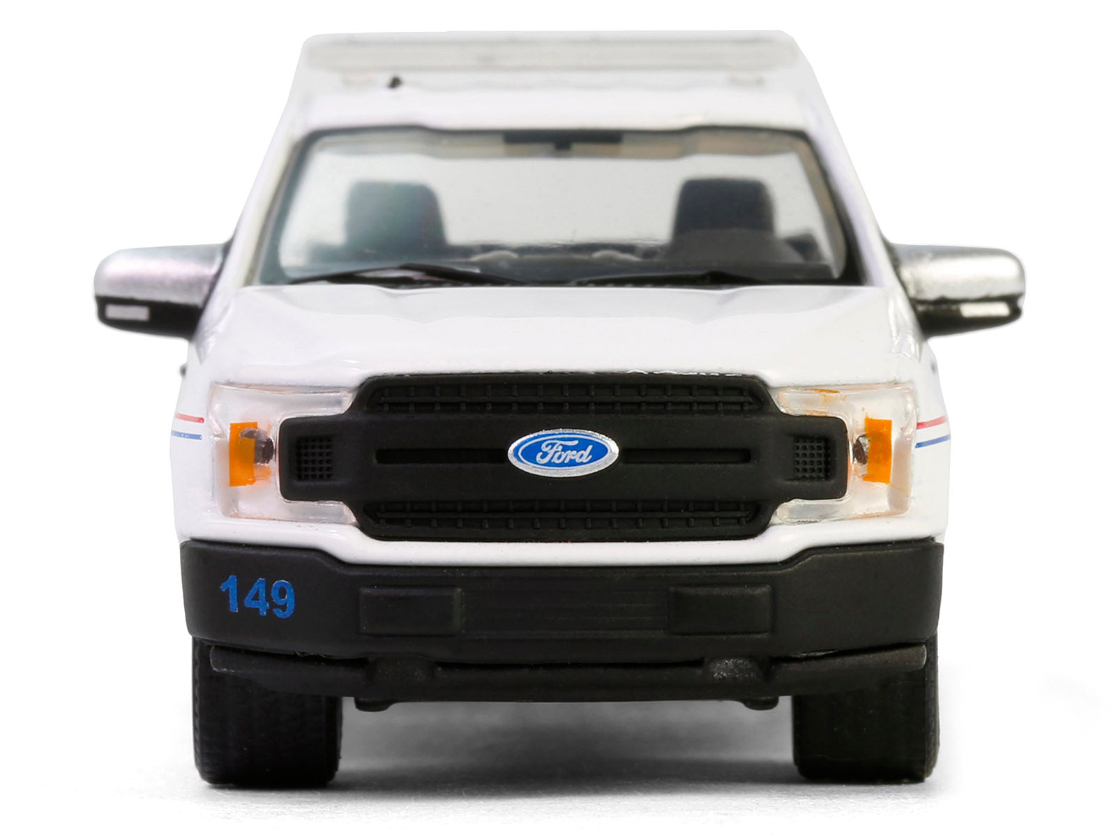 2020 Ford F-150 XL Pickup Truck "United States Postal Service (USPS) Postal Police" White with Red and Blue Stripes "Hobby Exclusive" Series 1/64 Diecast Model Car by Greenlight - image 5