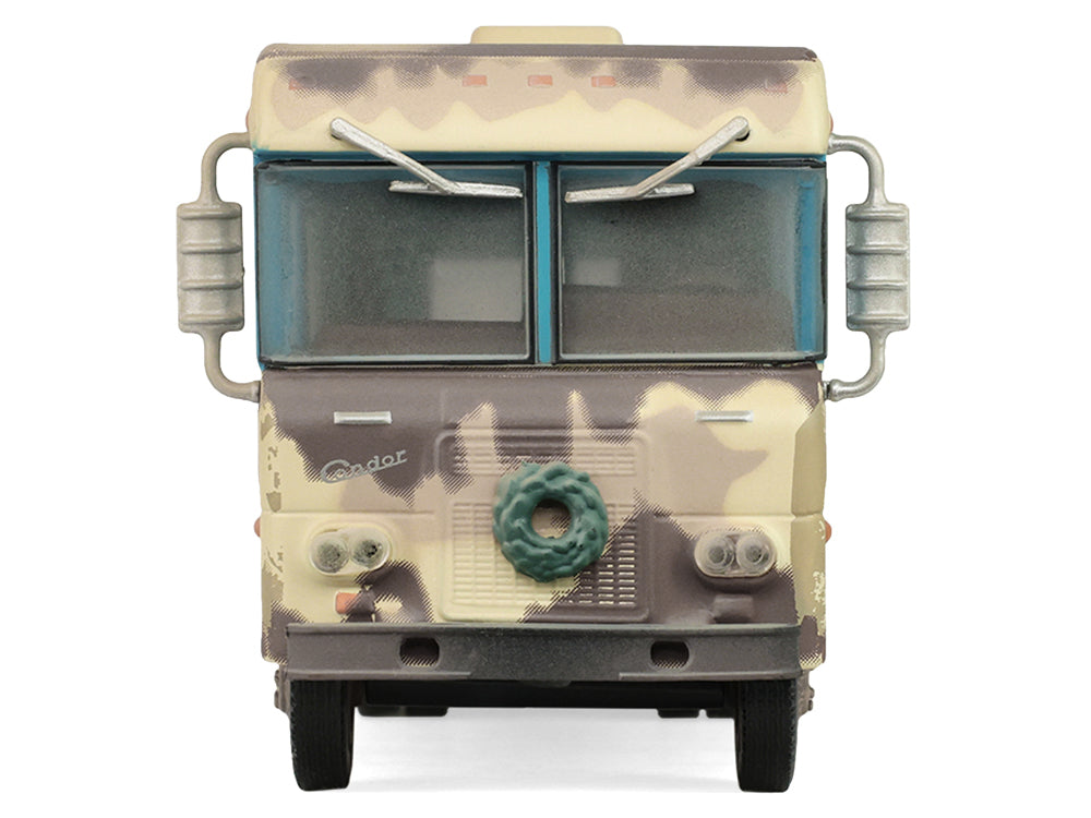 1972 Condor II RV (Recreational Vehicle) "Going on Vacation" Evergreen (Weathered) "Hobby Exclusive" Series 1/64 Diecast Model Car by Greenlight - image 4