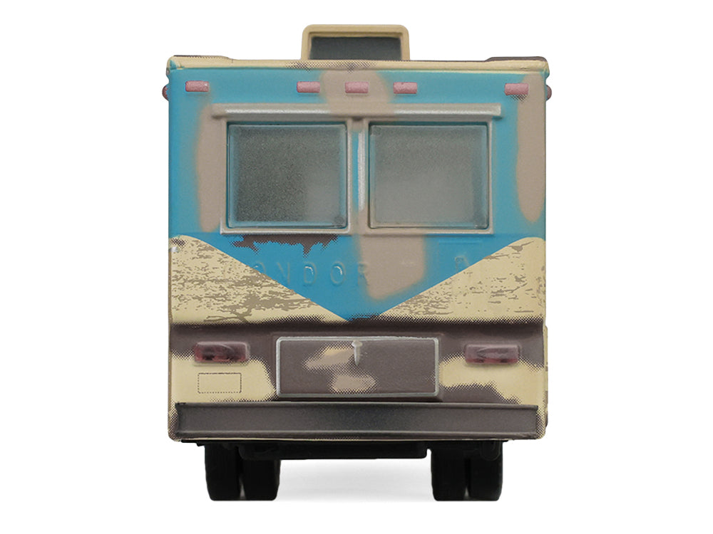 1972 Condor II RV (Recreational Vehicle) "Going on Vacation" Evergreen (Weathered) "Hobby Exclusive" Series 1/64 Diecast Model Car by Greenlight - image 5