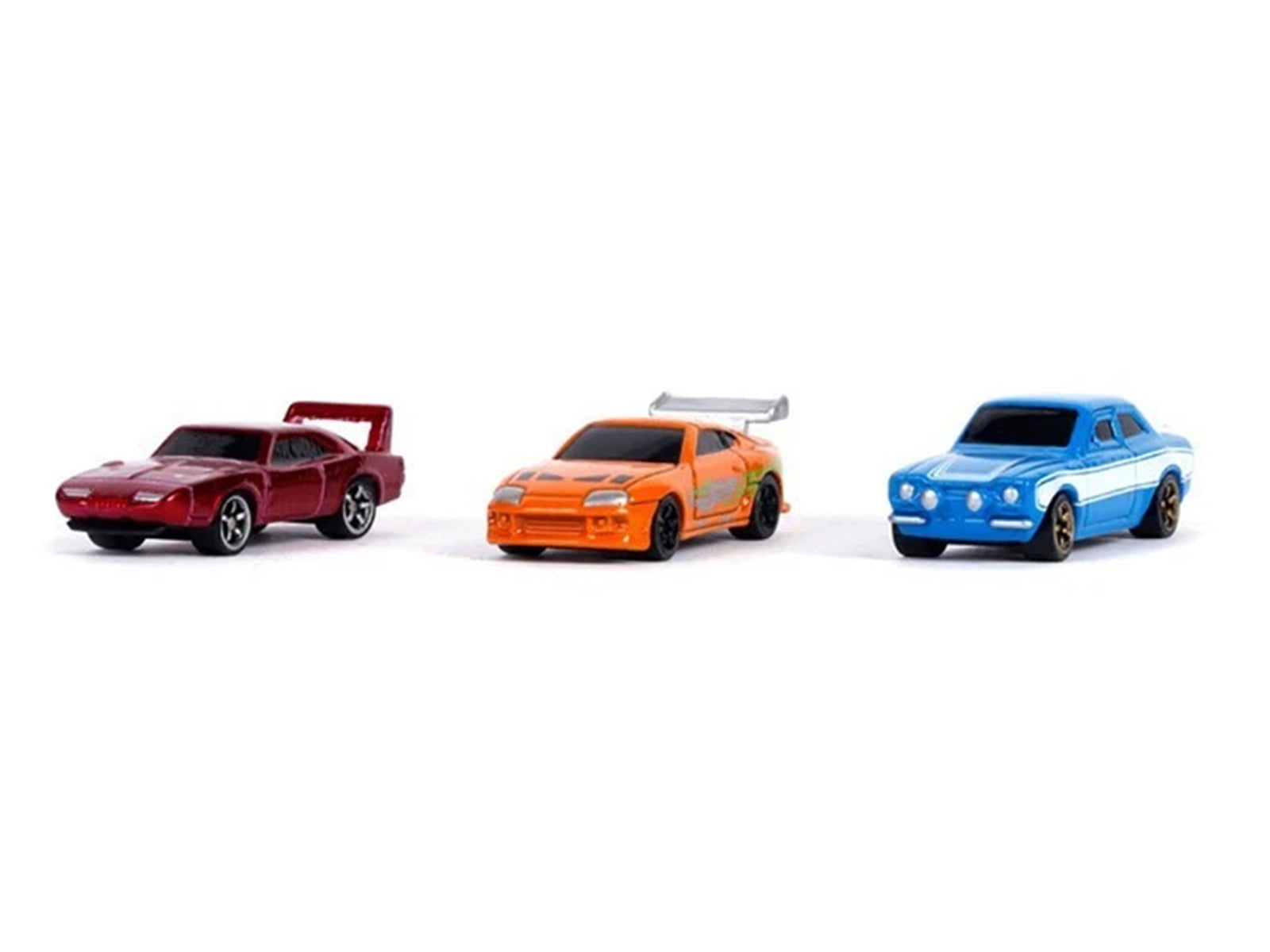"Fast & Furious 25th Anniversary" 3 piece Set #2 "Nano Hollywood Rides" Diecast Model Cars by Jada