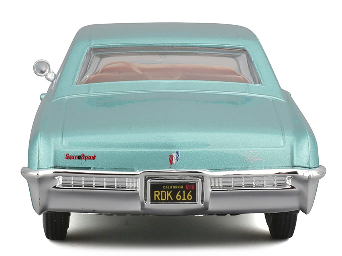 1965 Buick Riviera Gran Sport Light Blue Metallic "Special Edition" Series 1/26 Diecast Model Car by Maisto - image 4
