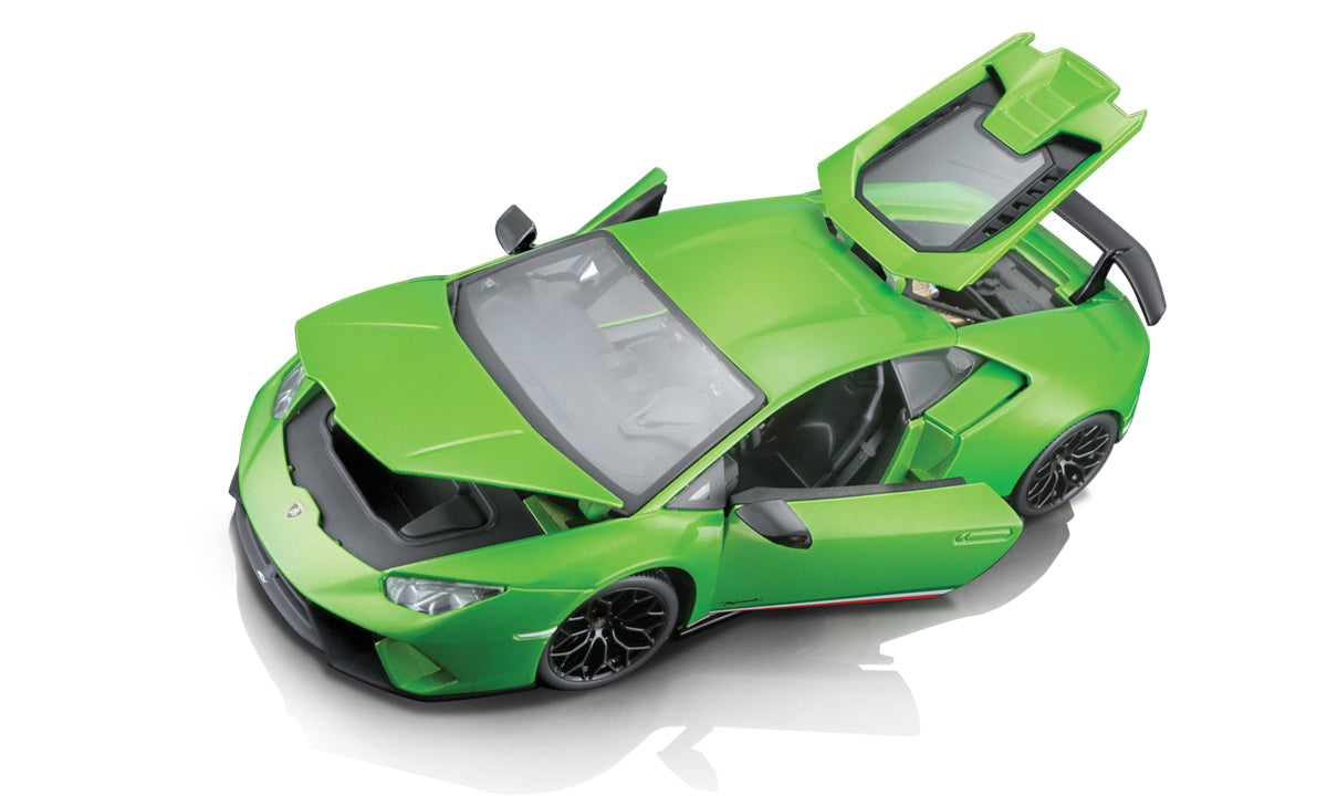 Lamborghini Huracan Performante Metallic Green 1/18 Diecast Model Car by Maisto - image 2