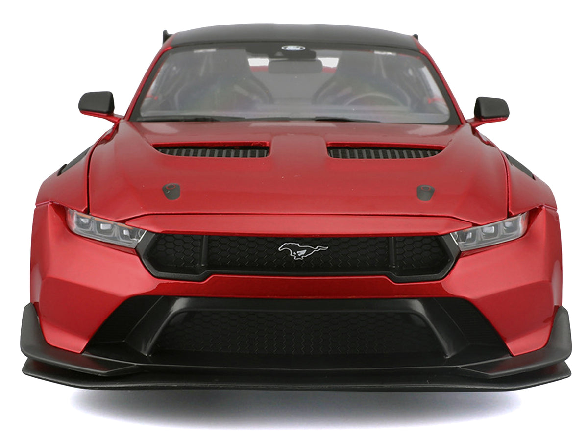 2025 Ford Mustang GTD Red Metallic with Black Top "Special Edition" Series 1/18 Diecast Model Car by Maisto - image 4