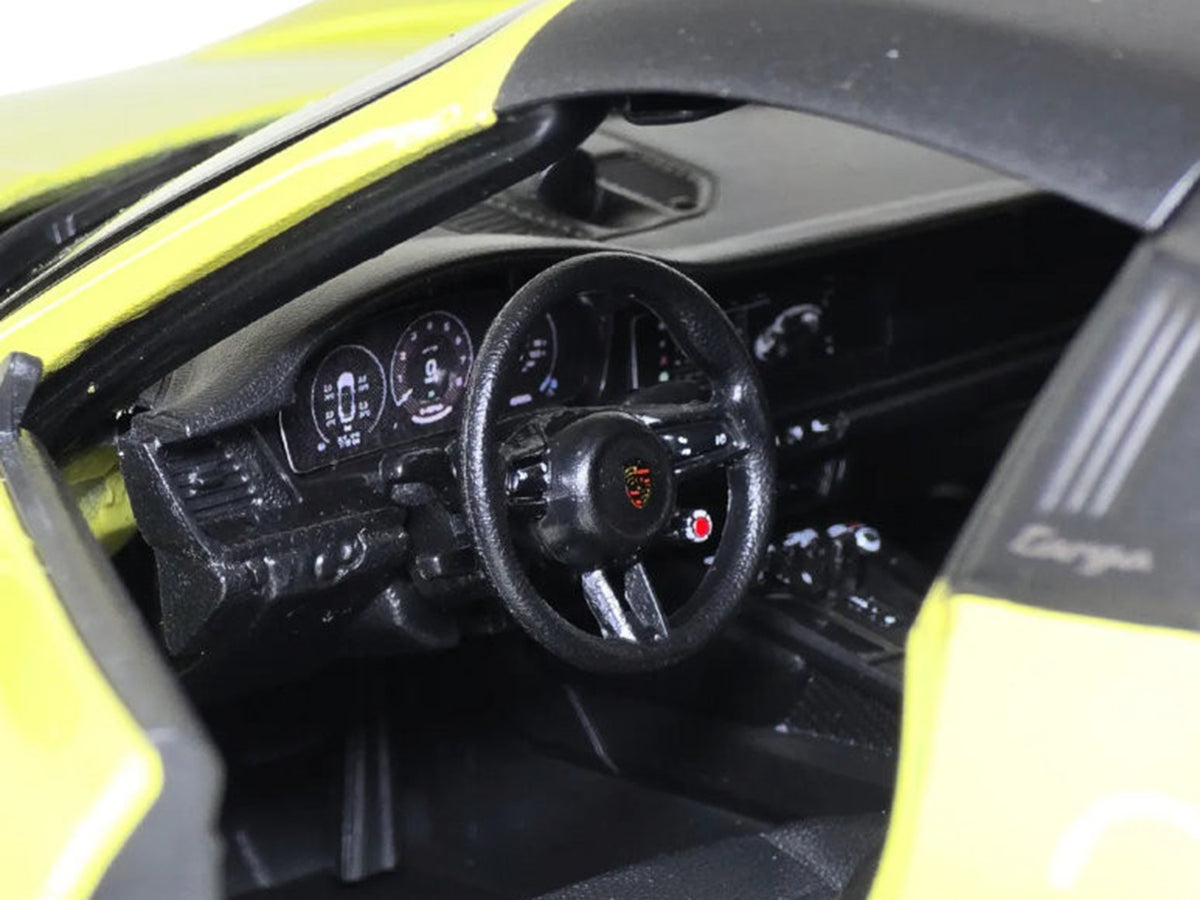 Porsche 911 Targa 4 GTS (992.2) Yellow with Black Top "Special Edition" Series 1/18 Diecast Model Car by Maisto - image 3