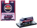 1976 Chevrolet G10 Van "Freedom '76" Dark Blue with White Top and Red and White Graphics Limited Edition to 7766 pieces 1/64 Diecast Model Car by M2 Machines