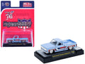 1976 Chevrolet Silverado Bonanza-10 Pickup Truck "Spirit of '76" Light Blue with Red White and Blue Graphics Limited Edition to 11770 pieces Worldwide 1/64 Diecast Model Car by M2 Machines