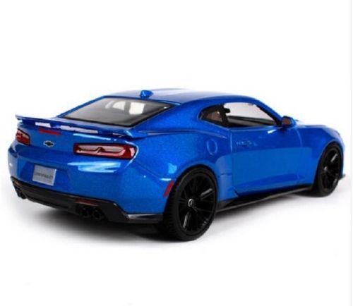 2017 Chevrolet Camaro ZL1 Blue Metallic 1/24 Diecast Model Car by Maisto - image 3