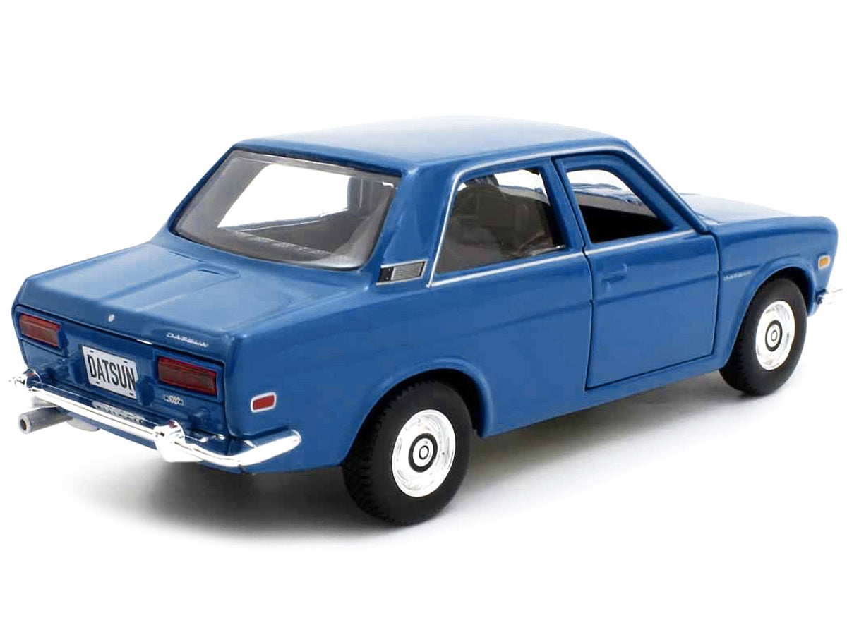 1971 Datsun 510 Blue "Special Edition" 1/24 Diecast Model Car by Maisto - image 3
