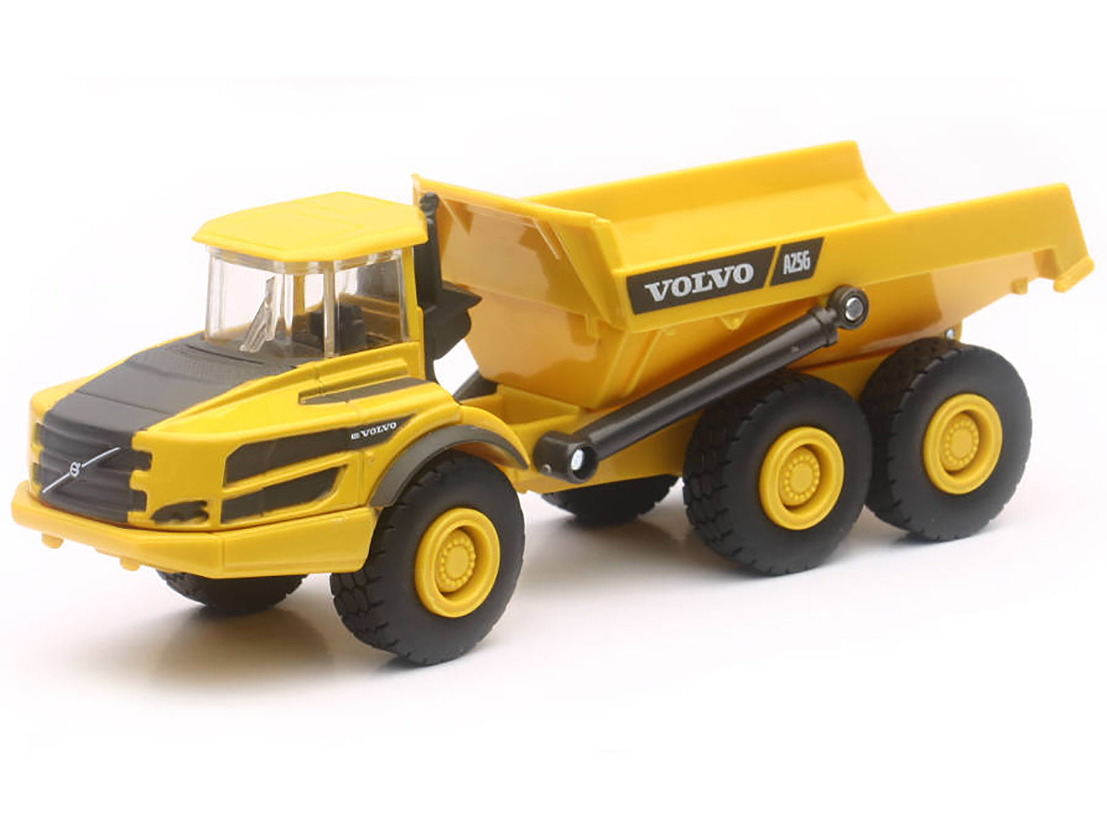 Volvo A25G Dump Truck Yellow Diecast Model by New Ray - image 2