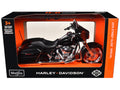 2015 Harley-Davidson Street Glide Special Black 1/12 Diecast Motorcycle Model by Maisto