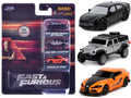 "Fast & Furious 9" (2021) Movie 3 piece Set "Nano Hollywood Rides" Series Diecast Model Cars by Jada