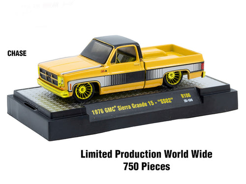 "Auto-Thentics" 6 piece Set Release 106 IN DISPLAY CASES Limited Edition 1/64 Diecast Model Cars by M2 Machines - image 2